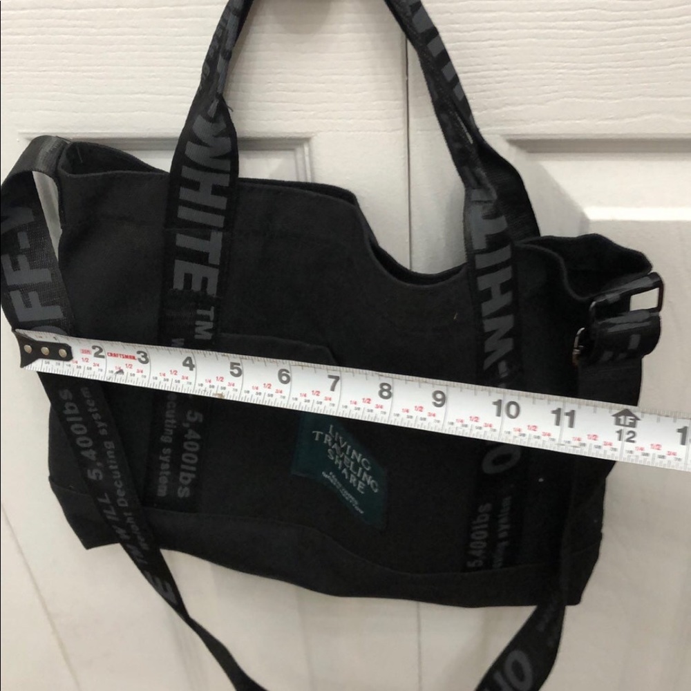 Off white tote bag